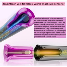 Zengin Ten Umayana Otomatik Saç Bukle Aleti - Siyah