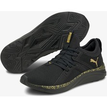 Puma 195223 Softrıde Sophıa Taban Kenarı Serpme Boya Bagcıkl Siyah