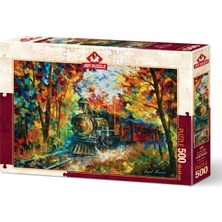 Art Puzzle Sonbahar Treni 500 Parça Puzzle