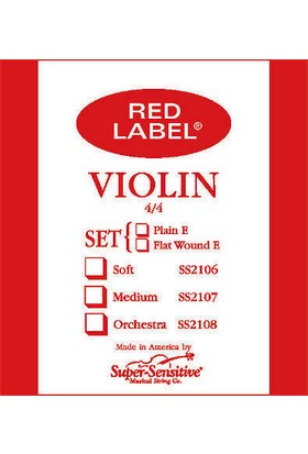 Super Sensitive Red Label A (La) Keman Teli