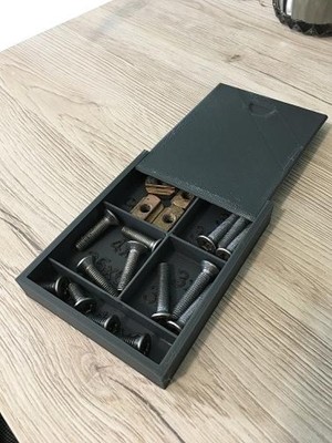 Aldım Geldi Gong Folyo Vidaları Kutusu Plastik Aparat