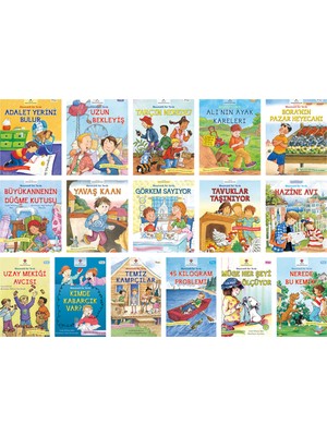 Matematik Her Yerde Serisi 16 Kitap Tam Set 7+ Yaş