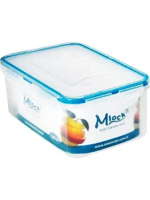 Geseus Moonstar Mlock 1,90 Litre Hava Sızdırmaz Kilitli Kap ML-160