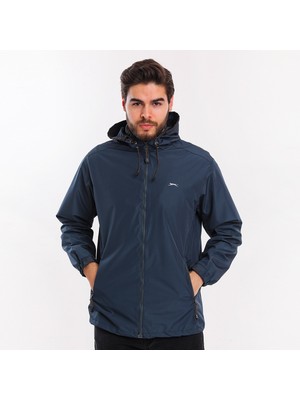 Slazenger OFANS Erkek Yağmurluk Petrol