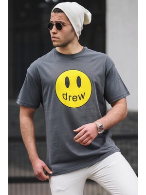 Madmext Füme Erkek Tişört 5206