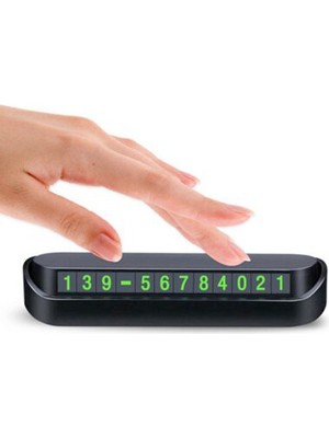 Omac Aç Kapa Sistem Araç Park Telefon Numaratör Otomobil Torpido Üstü Numaratör