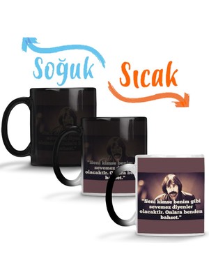 Baskı Dükkanı Behzat Ç Sihirli Kupa Bardak Porselen