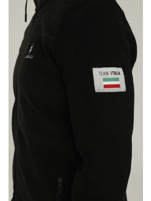 Lumberjack CT727 Renato Polar 1pr Siyah Erkek Eşofman Üstü