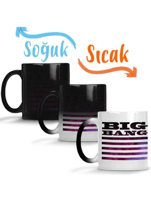 Baskı Dükkanı Big Bang 01 Sihirli Kupa Bardak Porselen