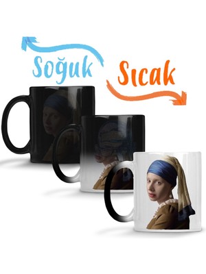 Baskı Dükkanı Isaac Newton Sihirli Kupa Bardak Porselen