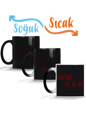 Baskı Dükkanı Caçador Hero Sihirli Kupa Bardak Porselen