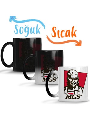 Baskı Dükkanı Mgs Sihirli Kupa Bardak Porselen