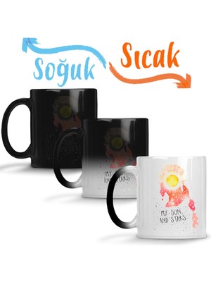 Baskı Dükkanı My Puddin Sihirli Kupa Bardak Porselen