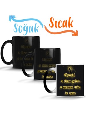 Baskı Dükkanı Sociedade Alternativa Sihirli Kupa Bardak Porselen