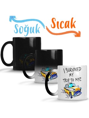 Baskı Dükkanı Spider Man De Volta Ao Lar Sihirli Kupa Bardak Porselen