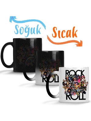 Baskı Dükkanı Rocket Team Pokemon Go Pikachu Sihirli Kupa Bardak Porselen