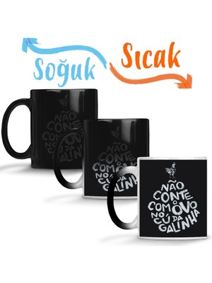 Baskı Dükkanı Nunca Espere Sihirli Kupa Bardak Porselen