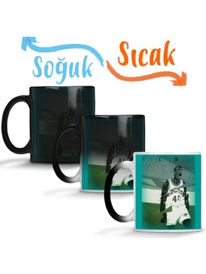 Baskı Dükkanı Kemp Sihirli Kupa Bardak Porselen