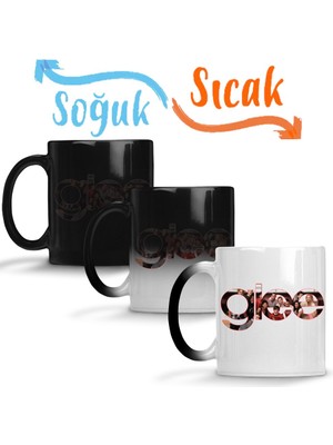 Baskı Dükkanı Glee Sihirli Kupa Bardak Porselen