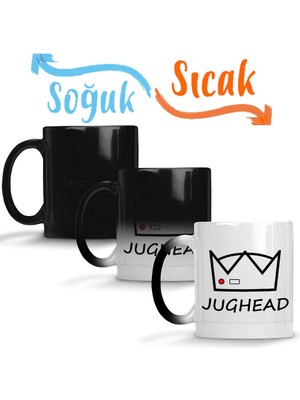 Baskı Dükkanı Riverdale Jughead Jones 04 Sihirli Kupa Bardak Porselen