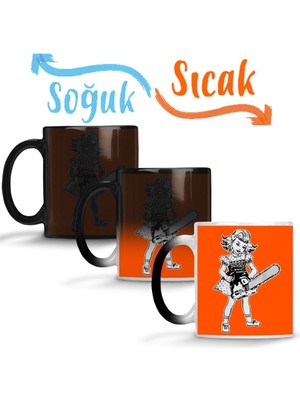 Baskı Dükkanı Death To Innocence Sihirli Kupa Bardak Porselen