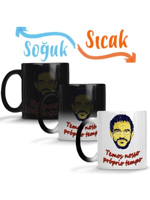 Baskı Dükkanı Renato Russo Sihirli Kupa Bardak Porselen