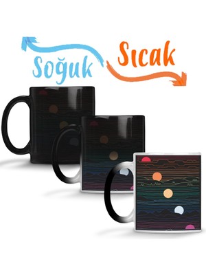 Baskı Dükkanı Many Lands Under One Sun Sihirli Kupa Bardak Porselen