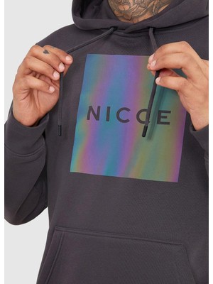 Nicce Kapüşonlu Reflective Sweatshirt Nitid Hood U005909