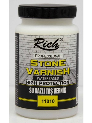 Rich Taş Vernik Su Bazlı Stone Varnish 250 cc
