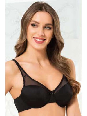 Nbb 3412 Tül Detaylı Desteksiz Kaplı Sütyen