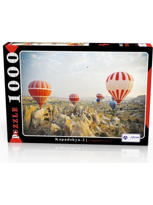 Adam Games Kapadokya 2 1000 Parça Puzzle Yapboz