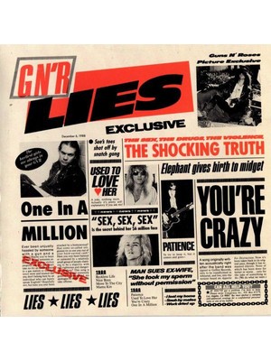 Guns N' Roses – G N' R Lies CD