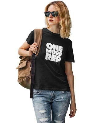 Grif  One More Rep Baskılı Kadın T-Shirt