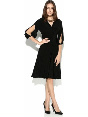 Laranor Kolda Yırtmaç Detay Elbise