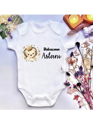 İrembaby Unisex Bebek Baskılı %100 Pamuklu Çıtçıtlı Body Zıbın