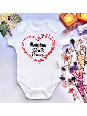 İrembaby Unisex Bebek Baskılı %100 Pamuklu Çıtçıtlı Body Zıbın