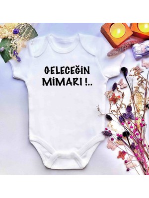 İrembaby Unisex Bebek Baskılı %100 Pamuklu Çıtçıtlı Body Zıbın