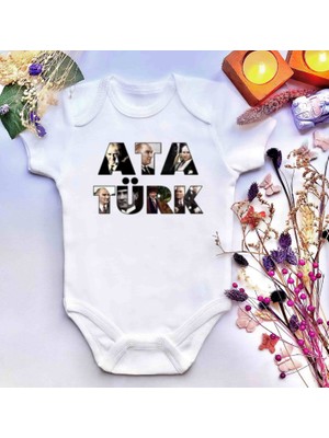 İrembaby Unisex Bebek Baskılı %100 Pamuklu Çıtçıtlı Body Zıbın