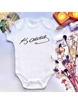 İrembaby Unisex Bebek Baskılı %100 Pamuklu Çıtçıtlı Body Zıbın