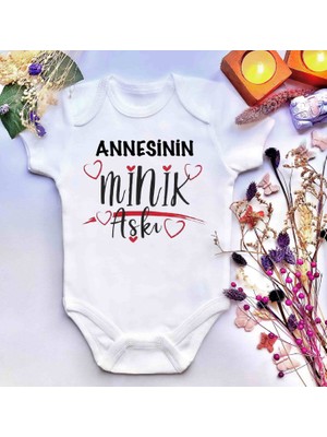 İrembaby Unisex Bebek Baskılı %100 Pamuklu Çıtçıtlı Body Zıbın