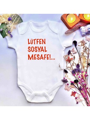İrembaby Unisex Bebek Baskılı %100 Pamuklu Çıtçıtlı Body Zıbın