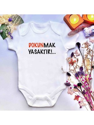 İrembaby Unisex Bebek Baskılı %100 Pamuklu Çıtçıtlı Body Zıbın