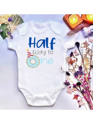 İrembaby Unisex Bebek Baskılı %100 Pamuklu Çıtçıtlı Body Zıbın