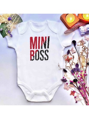 İrembaby Unisex Bebek Baskılı %100 Pamuklu Çıtçıtlı Body Zıbın