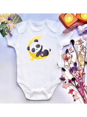 İrembaby Unisex Bebek Baskılı %100 Pamuklu Çıtçıtlı Body Zıbın