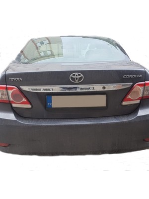 A&G Tuning Toyota Corolla Krom Bagaj Çıtası 2011-2013 Paslanmaz Çelik