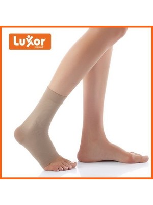 Luxor 2XL Elastik Ayak Bilekliği Bej Renkli Hafif ve Dayanıklı Medikal Ürün