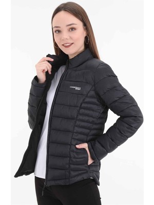 Lumberjack Basic Padded Coat 100559645 Dıkıslı Cantalı Mont Siyah