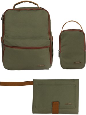 Puredu Bebek Bakım Çanta Seti - Alt Açma ve Termal Çanta 3lü Set