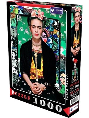 Adam Games Frida Kahlo 1000 Parça Puzzle Yapboz